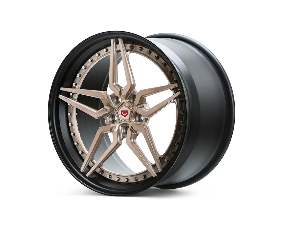 Vossen M X1 3 PIECE 3-piece forged wheel — concave face detail