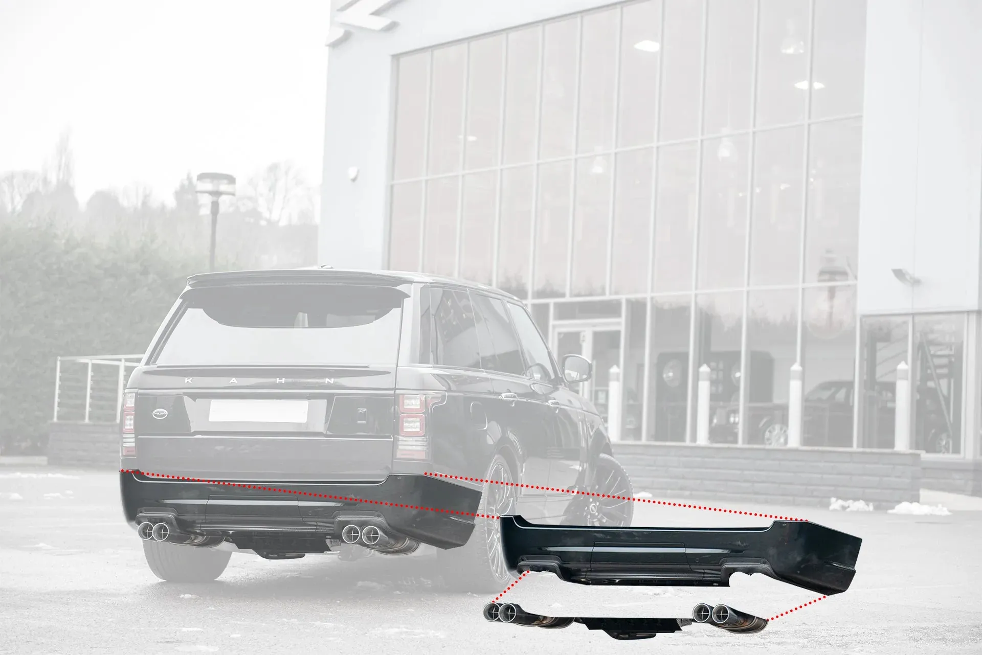 Check our price and buy Kahn Design body kit for Land Rover Range Rover Vogue  LE!