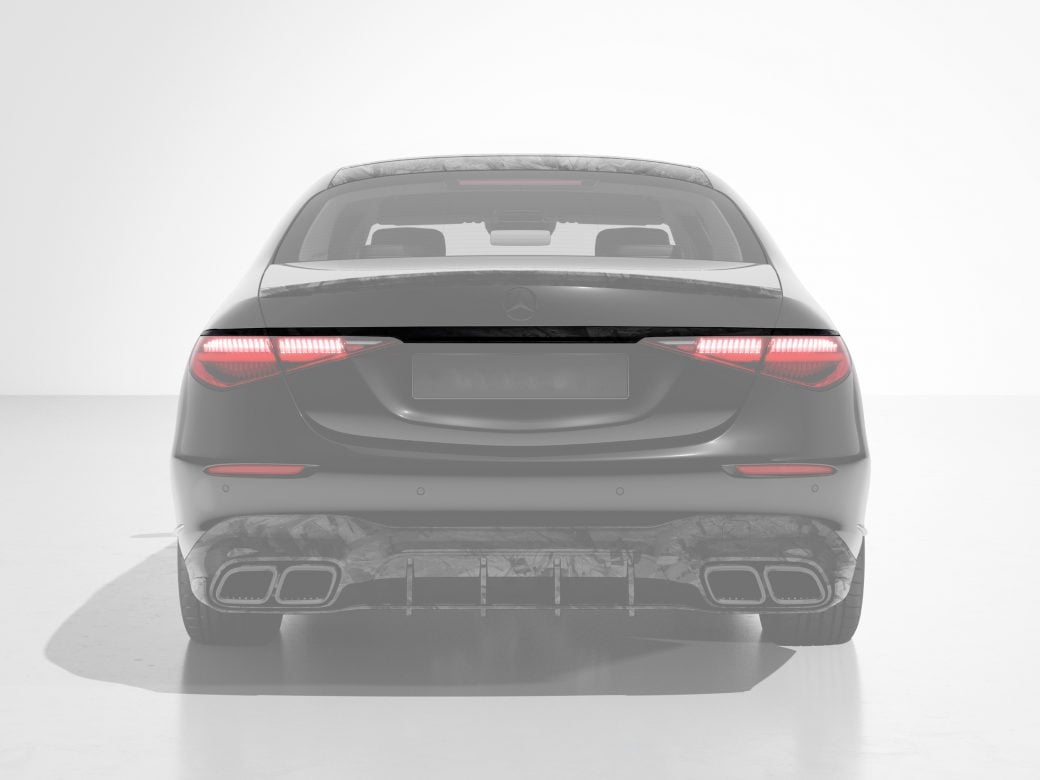 Trunk molding Carbon for Mercedes-Benz S-class W223