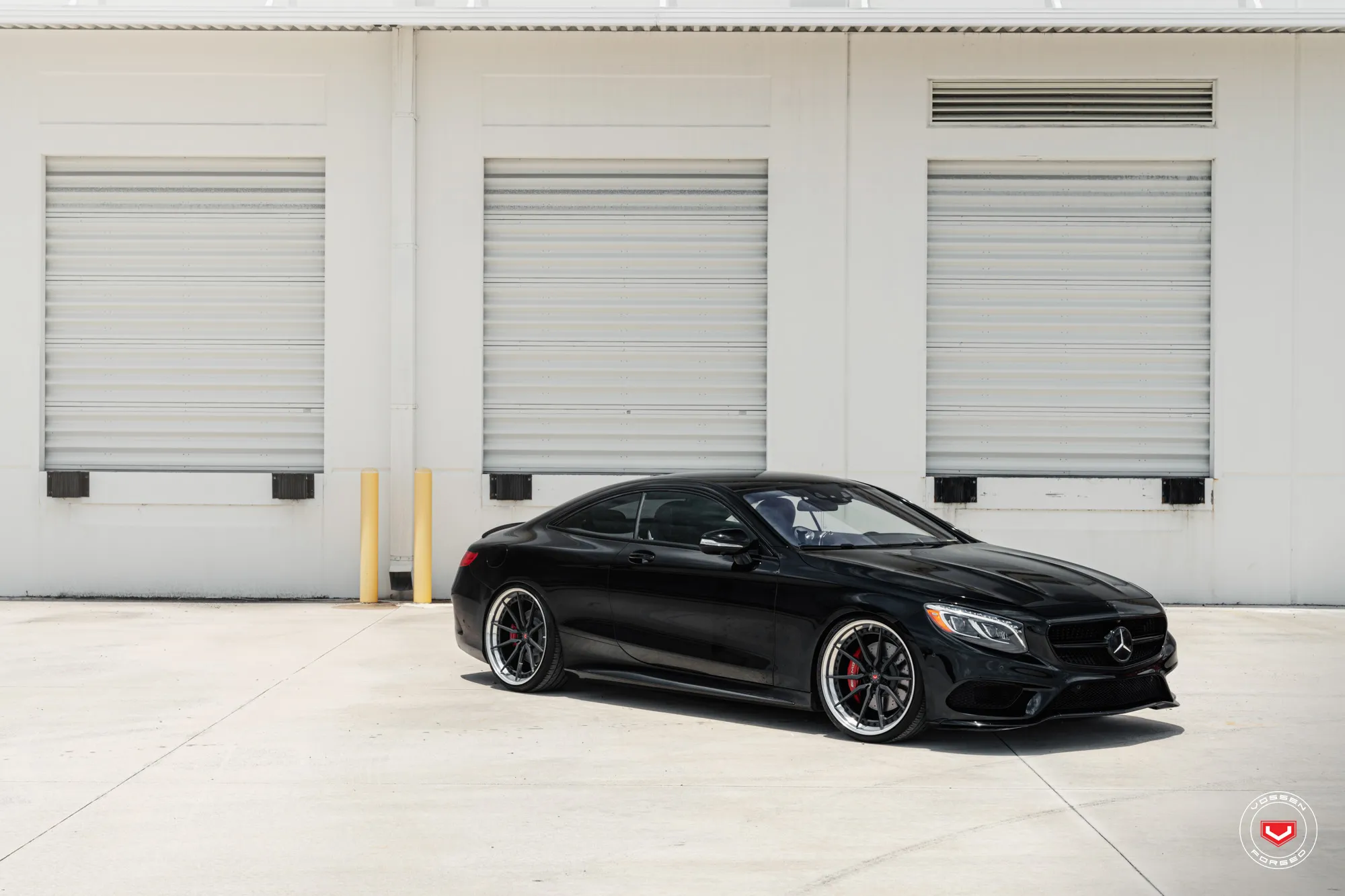 Vossen M X2 3 PIECE 3-piece forged wheel — concave face detail