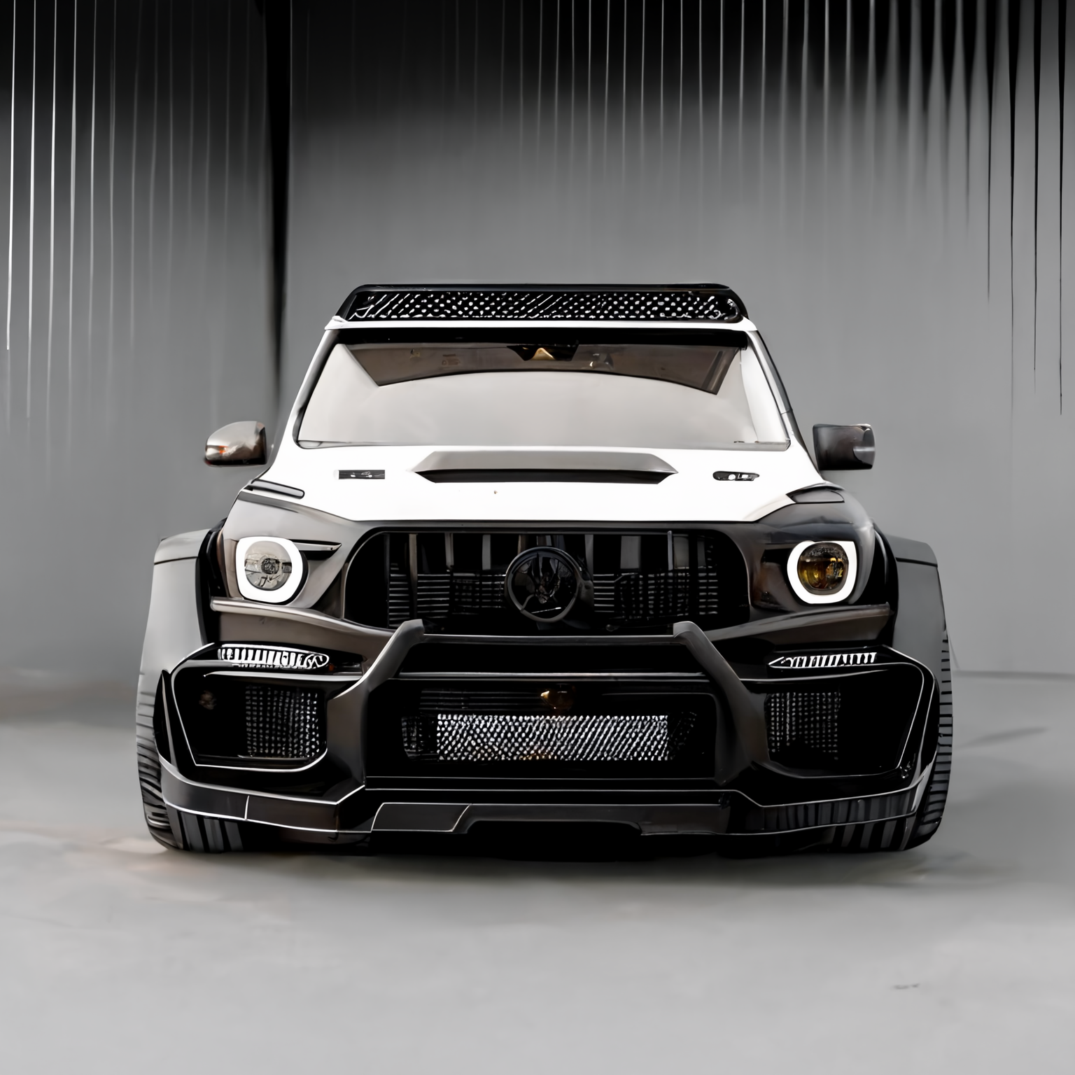 AI Custom Design Front Bumper for Mercedes-Benz G-class AMG63