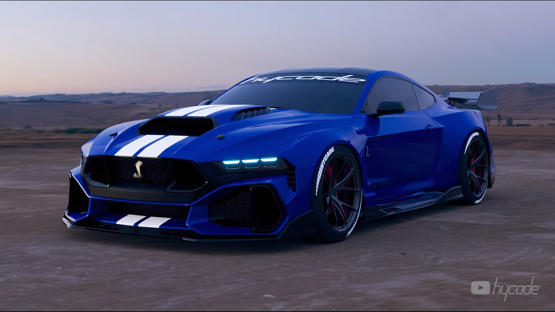Ford Mustang GT 2024 Custom Design Wide Body Kit by Hycade