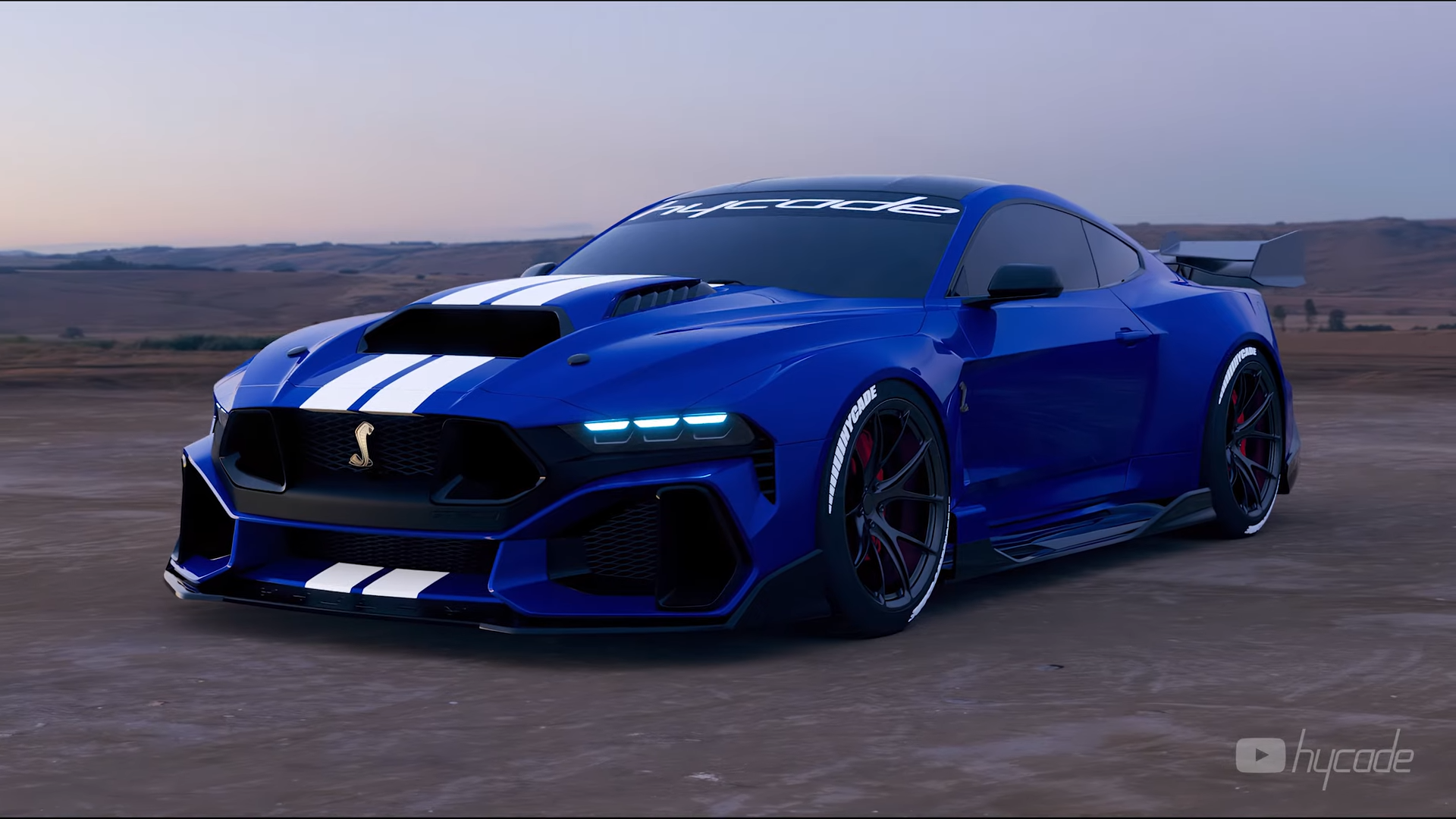 Ford Mustang GT 2024 Custom Body Kit by Hycade Buy with delivery