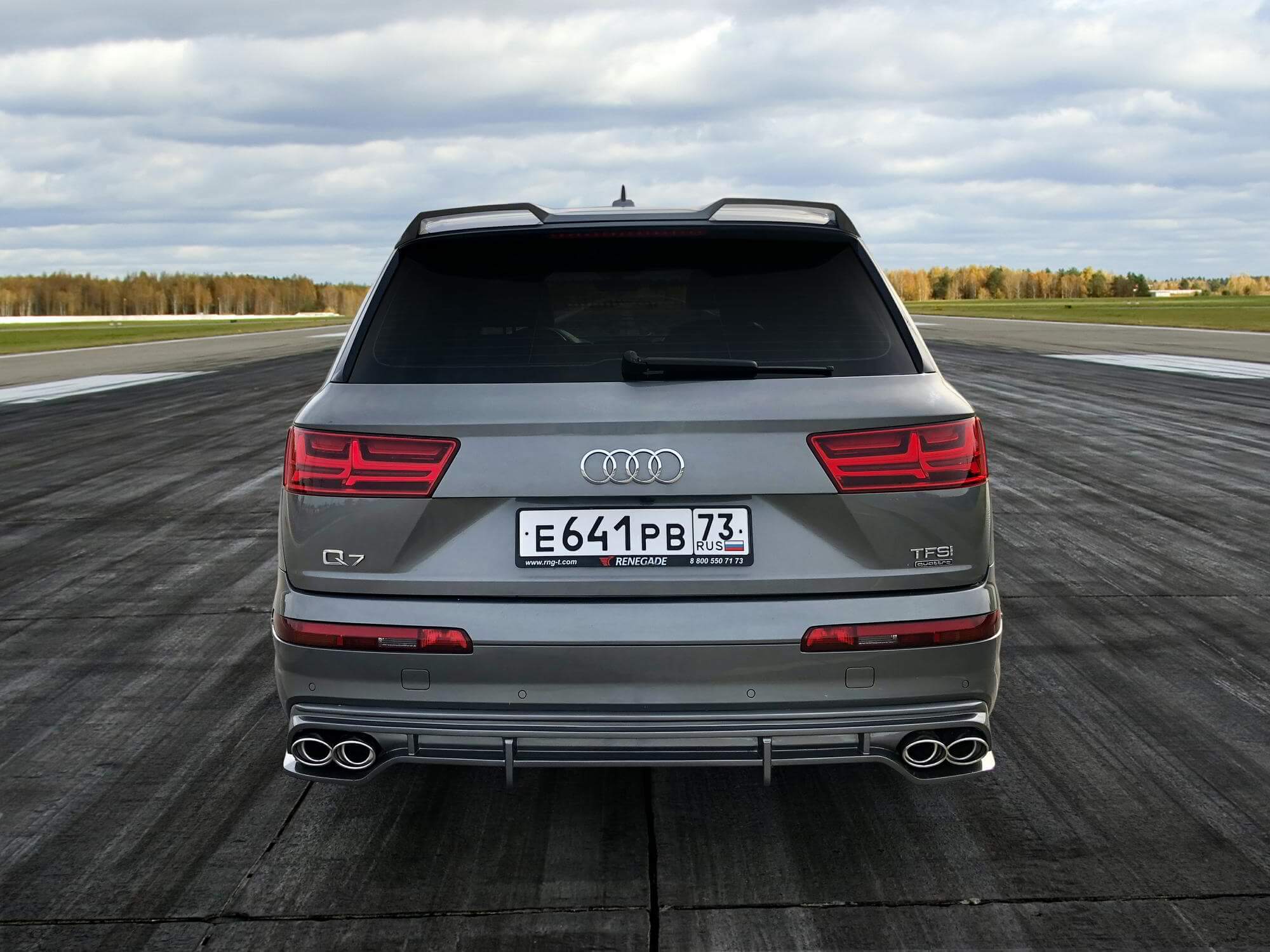 Upper spoiler Renegade Design for Audi Q7 4M Anubis