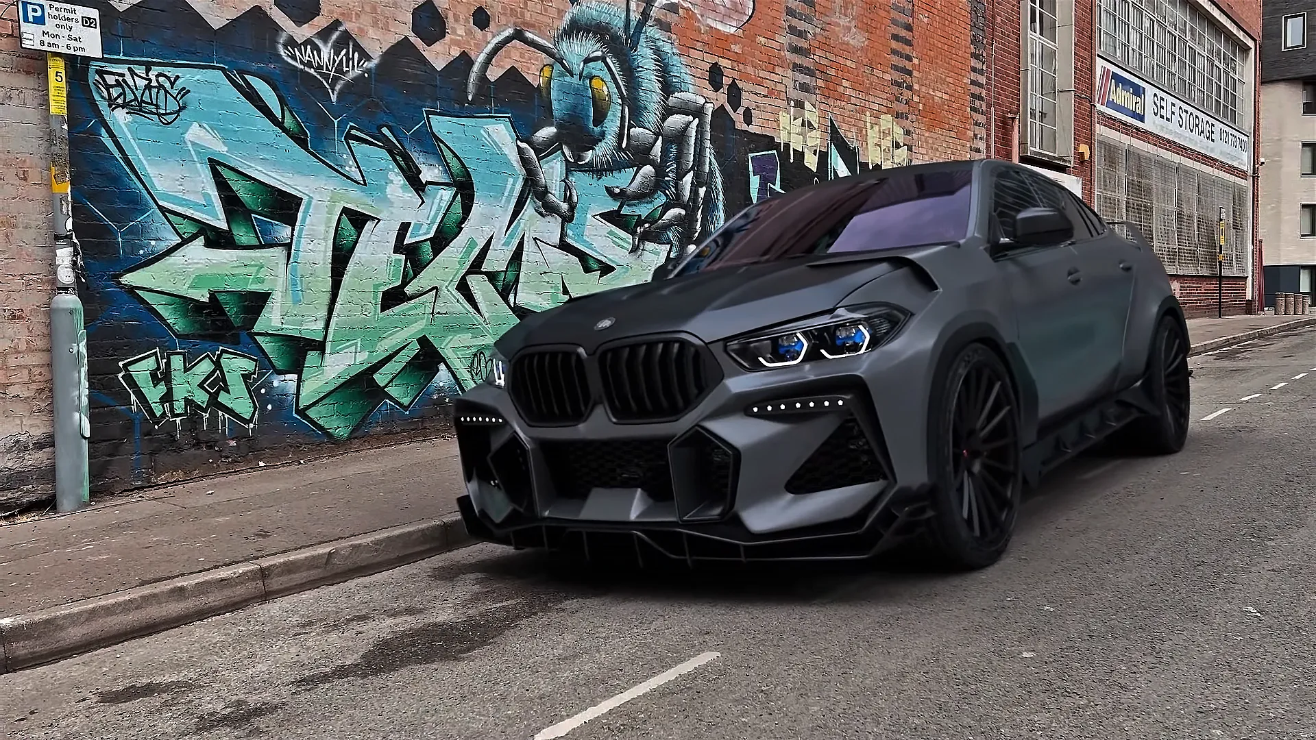 BMW X6M-AMMOTH Custom Body Kit by 2ncs