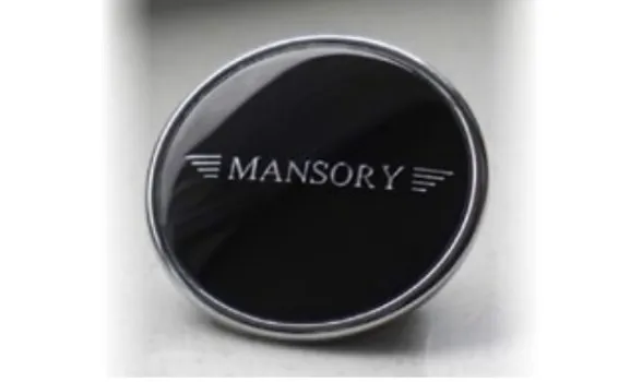 Logo emblem badge for engine bonnet Mansory Carbon for Mercedes G-class G500 / AMG G63 W463A