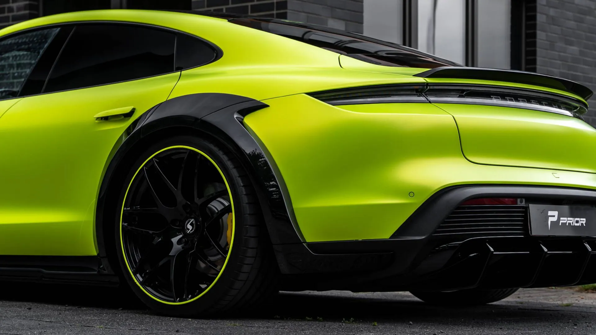 Front and Rear Widenings Prior Design PD TE widebody for Porsche Taycan