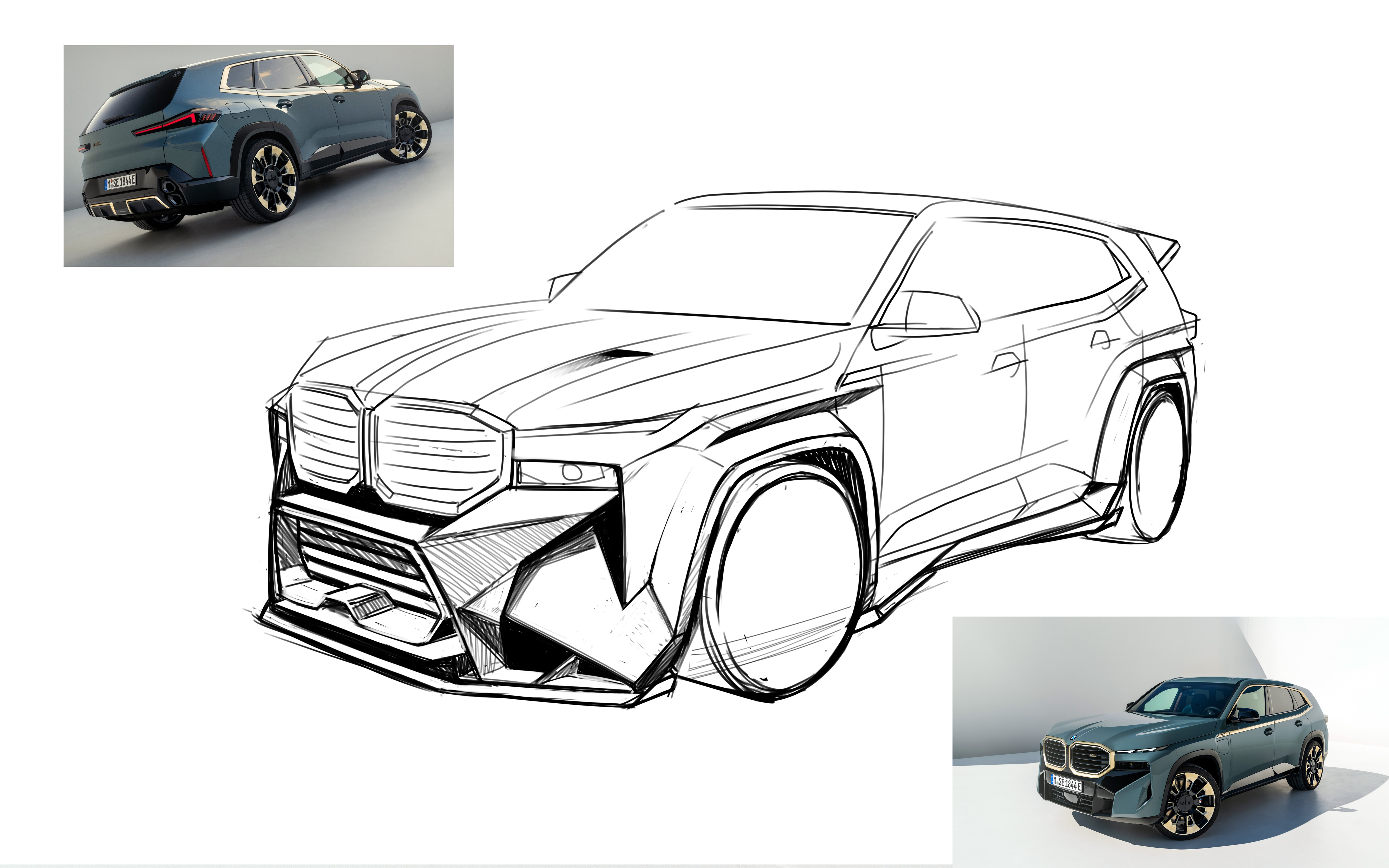 BMW XM Custom Design Wide Body Kit  "Summit" by Bête Noire