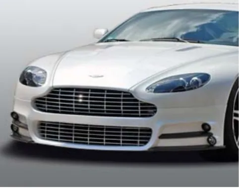 Front bumper US-Version Mansory PUR-R-RIM for Aston Martin V8 Vantage