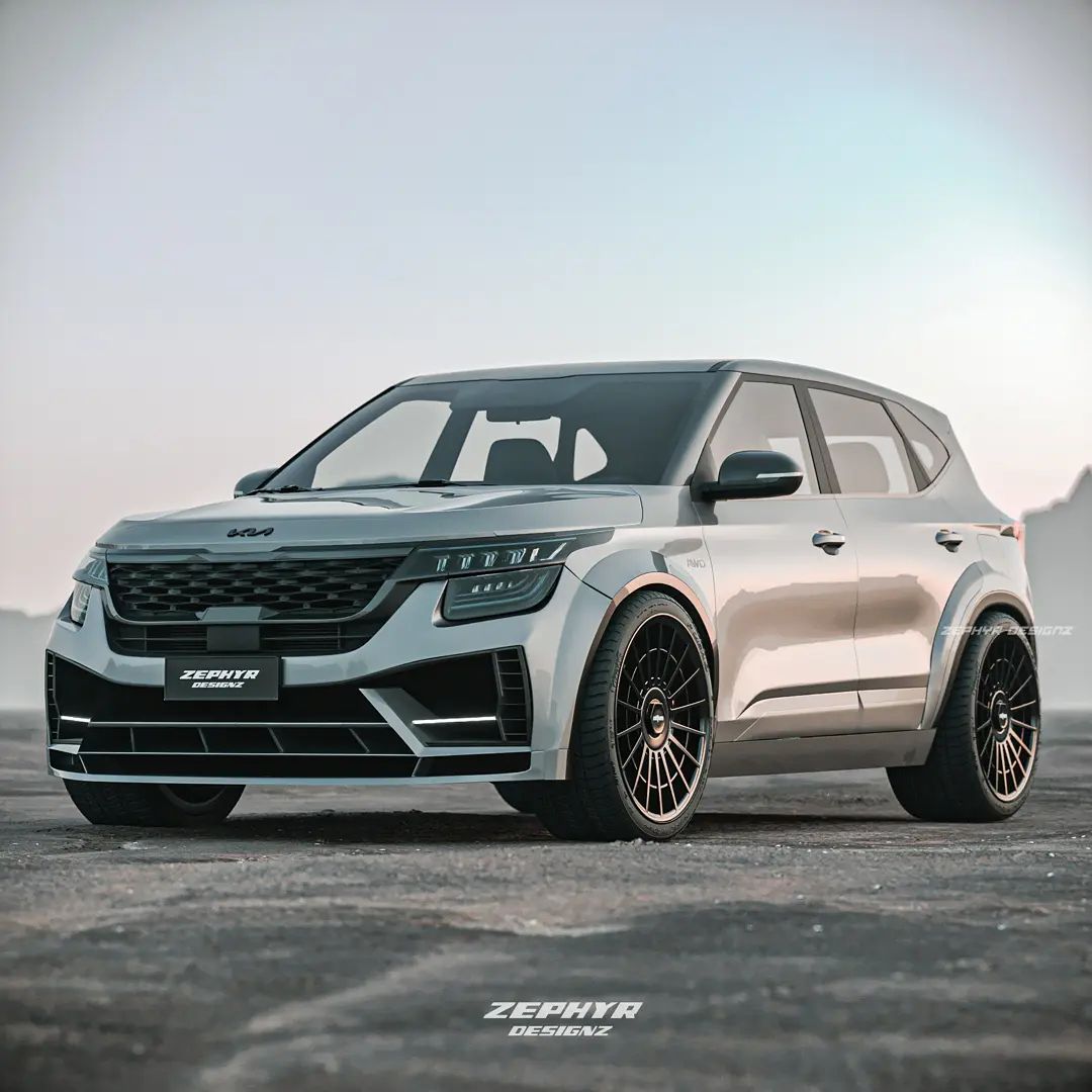 KIA Seltos Custom Body Kit by Zephyr