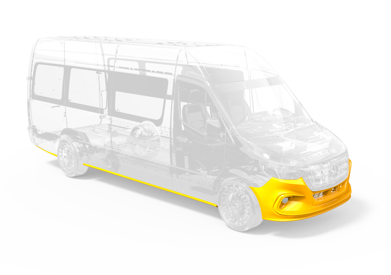 Check our price and buy Carlex Design Body kit for Mercedes Sprinter W907!