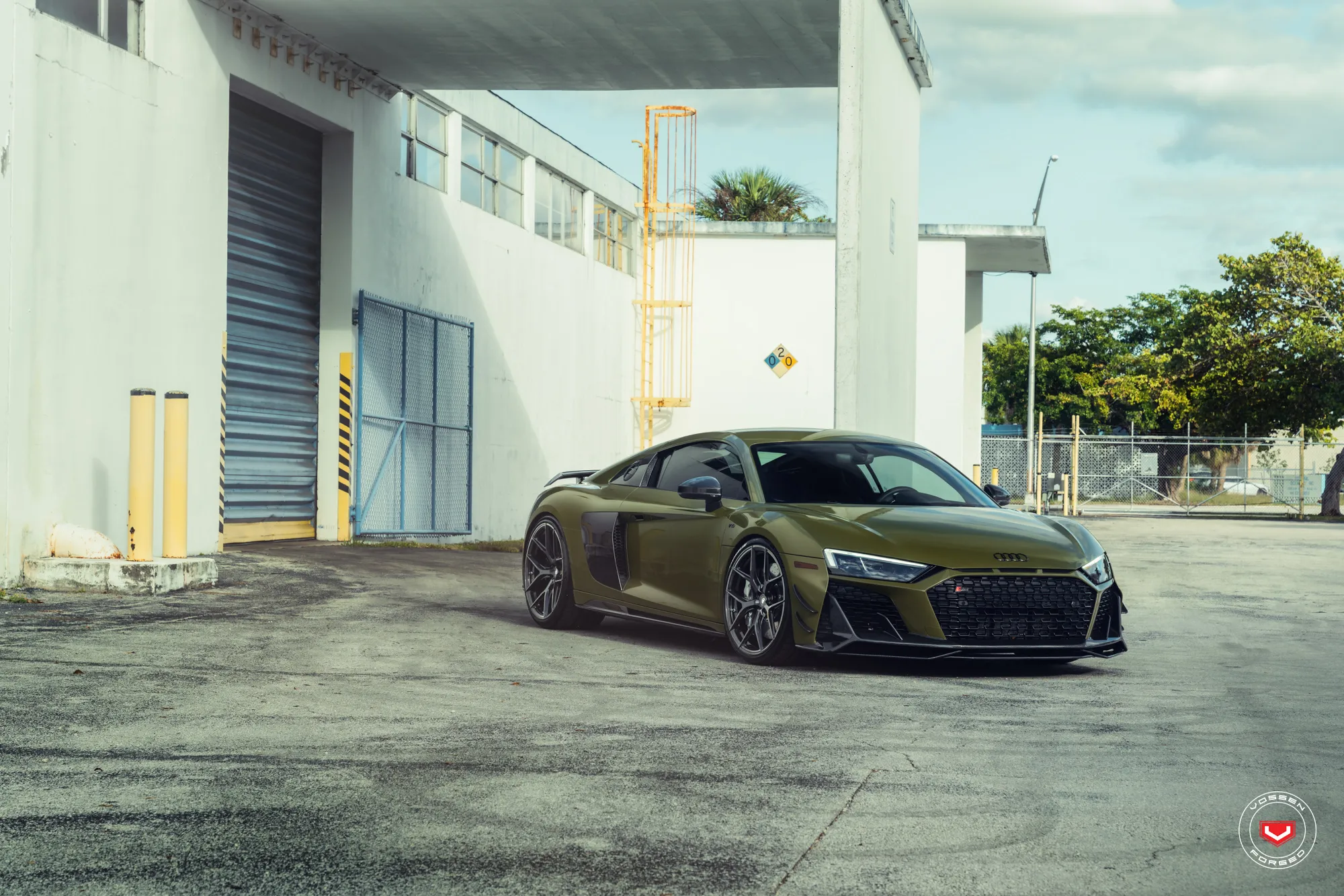 Vossen S21 01 forged wheel — side profile