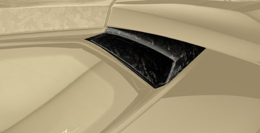Air intake - side window Mansory for Lamborghini Huracan Sterrato Buy ...