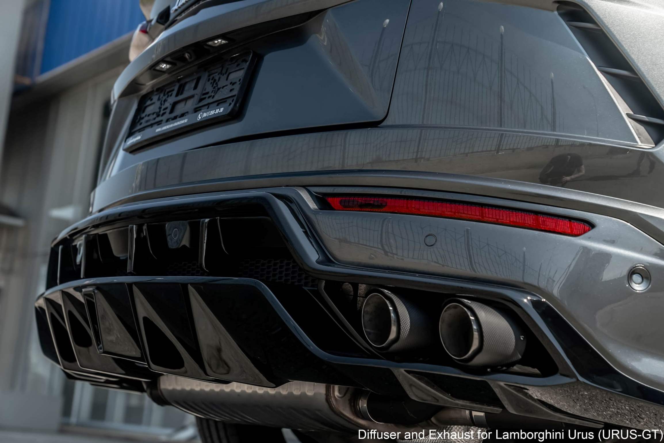 Rear diffuser SCL Performance for Lamborghini Urus Soft Kit