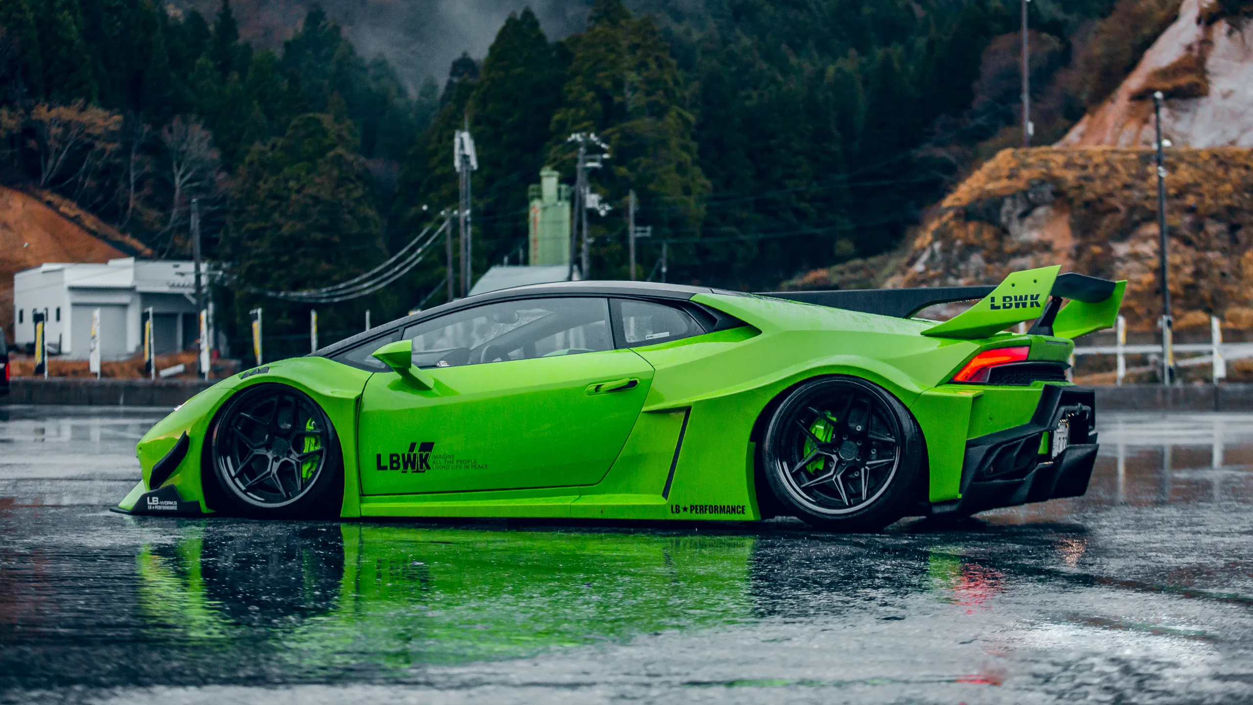 Check our price and buy Liberty Walk body kit for Lamborghini Huracan GT3!