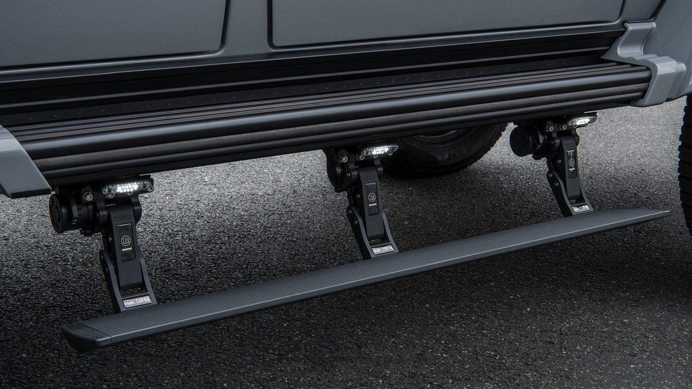 Power Retractable Running Boards Bs Style For Mercedes G Class W463 G 500 4x4² Buy With Delivery