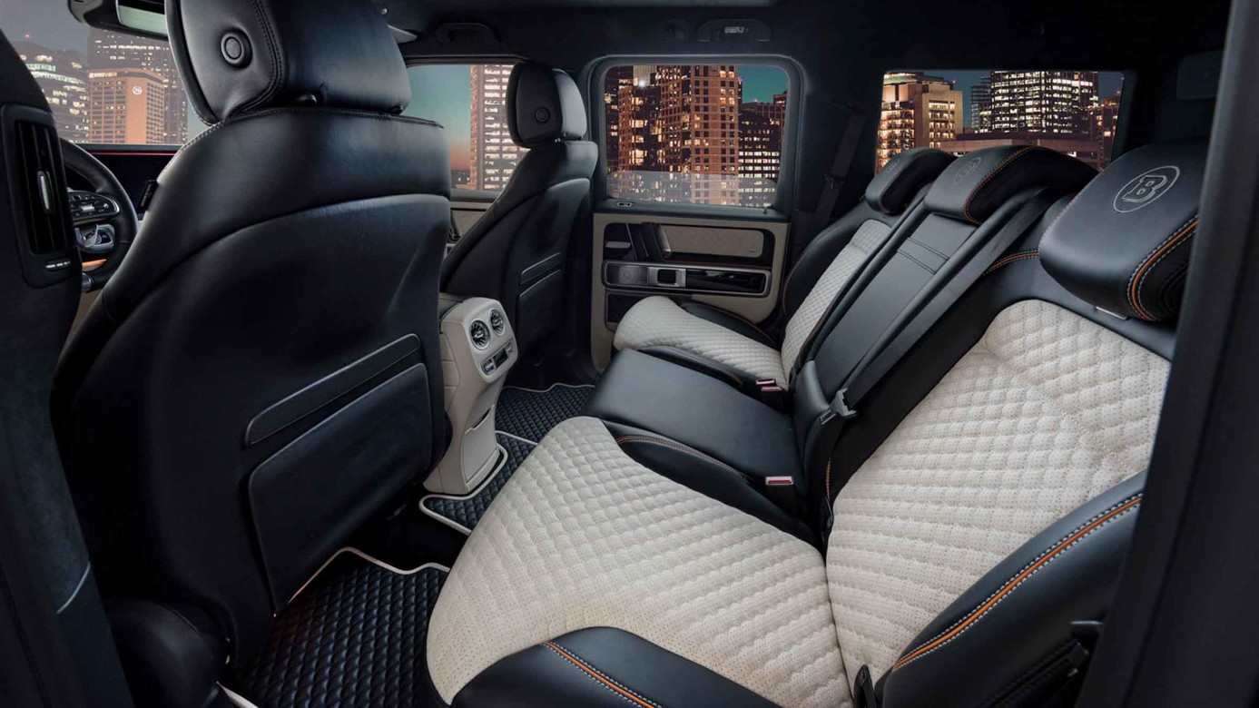 Brabus Upper East Side style interior for Mercedes G-class W463A AMG G 63