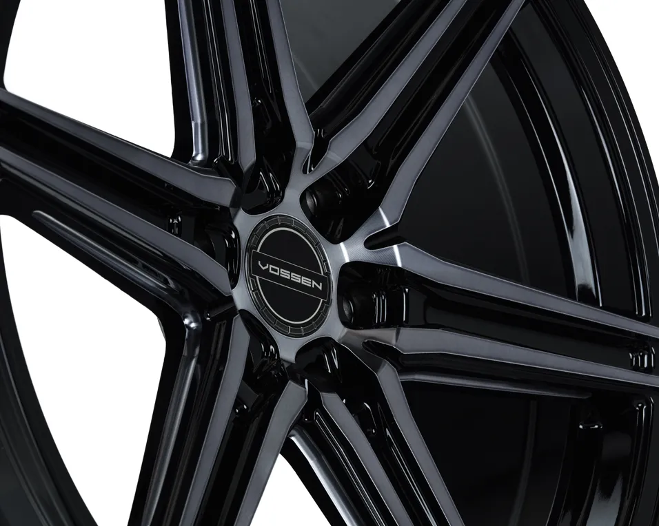Vossen HF6 2 hybrid forged wheel — side profile