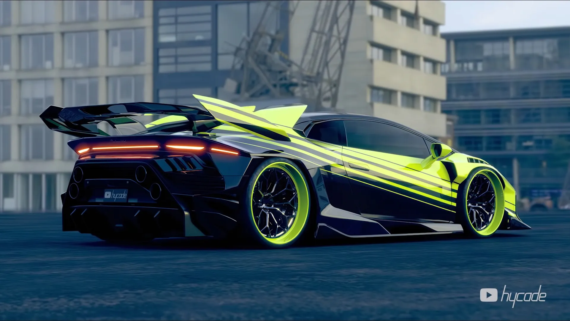 Lamborghini Huracan Custom Wide Body Kit by Hycade