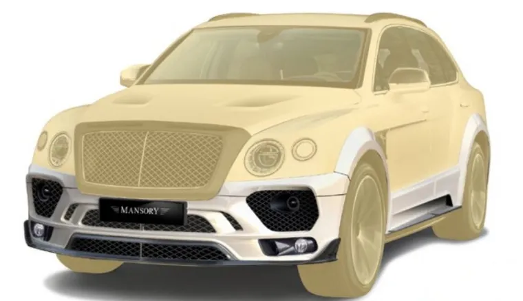Widebody kit Mansory Carbon for Bentley Bentayga 