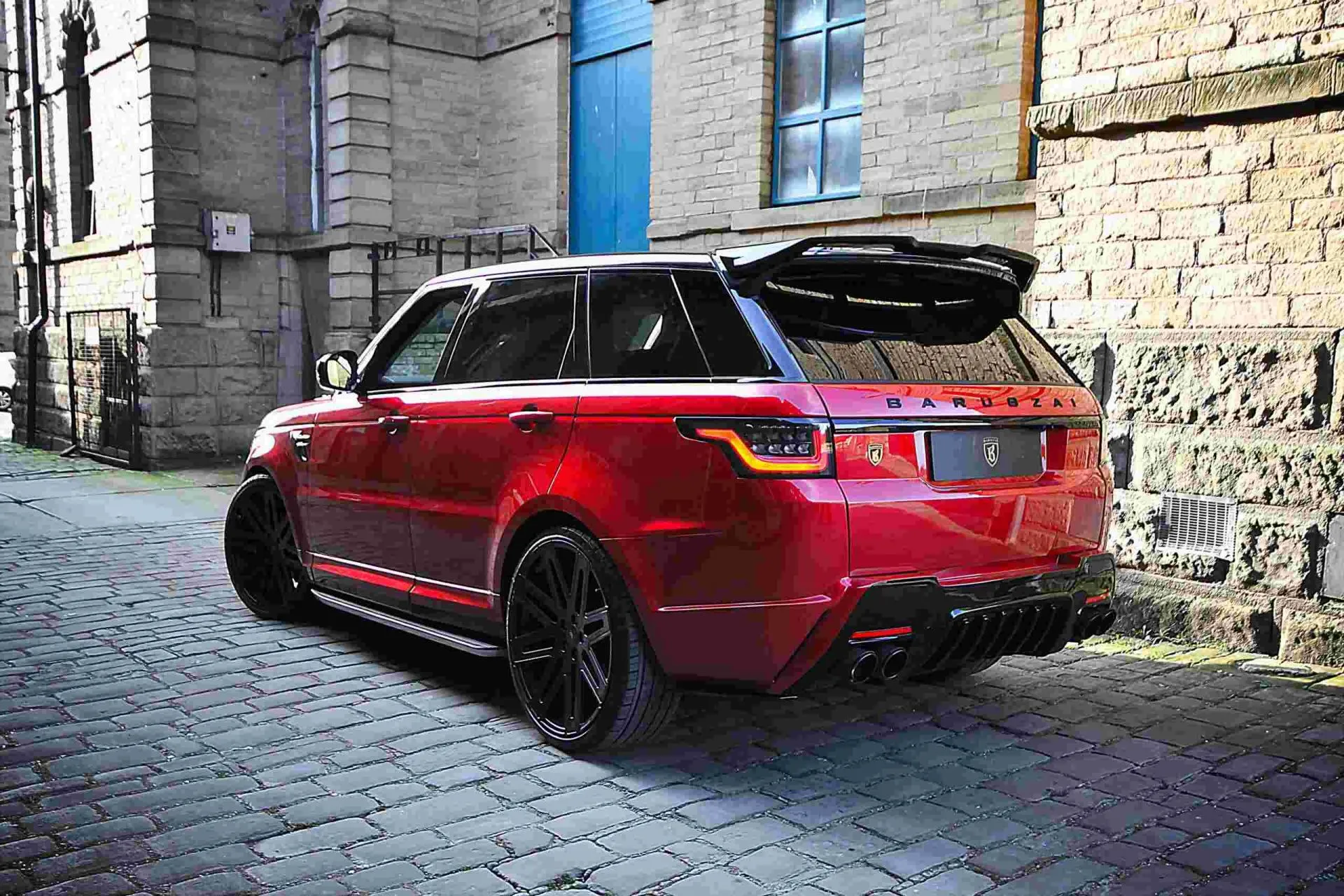 Barugzai Sport Mid-Level Boot Spoiler for Land Rover Range Rover Sport