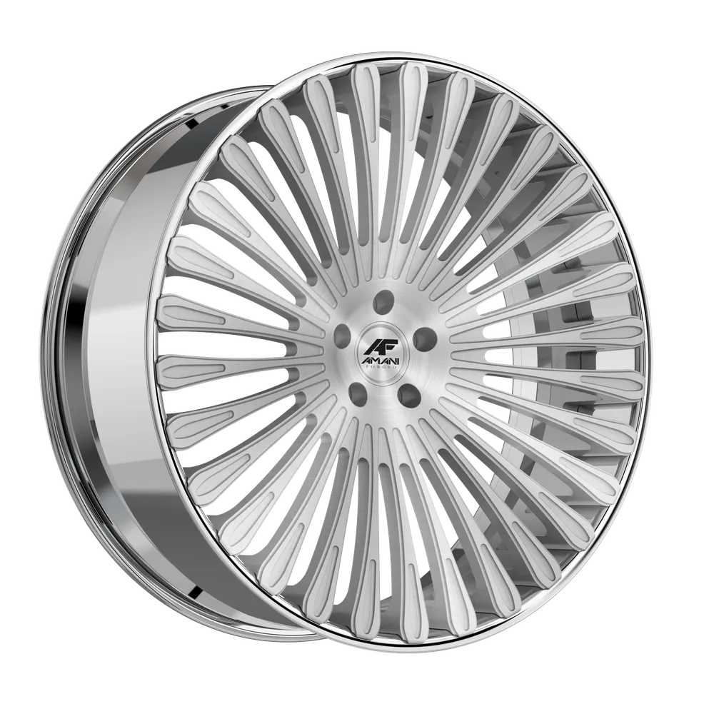 Amani Cato AXL Concave 3-Piece Forged Wheels — view 1