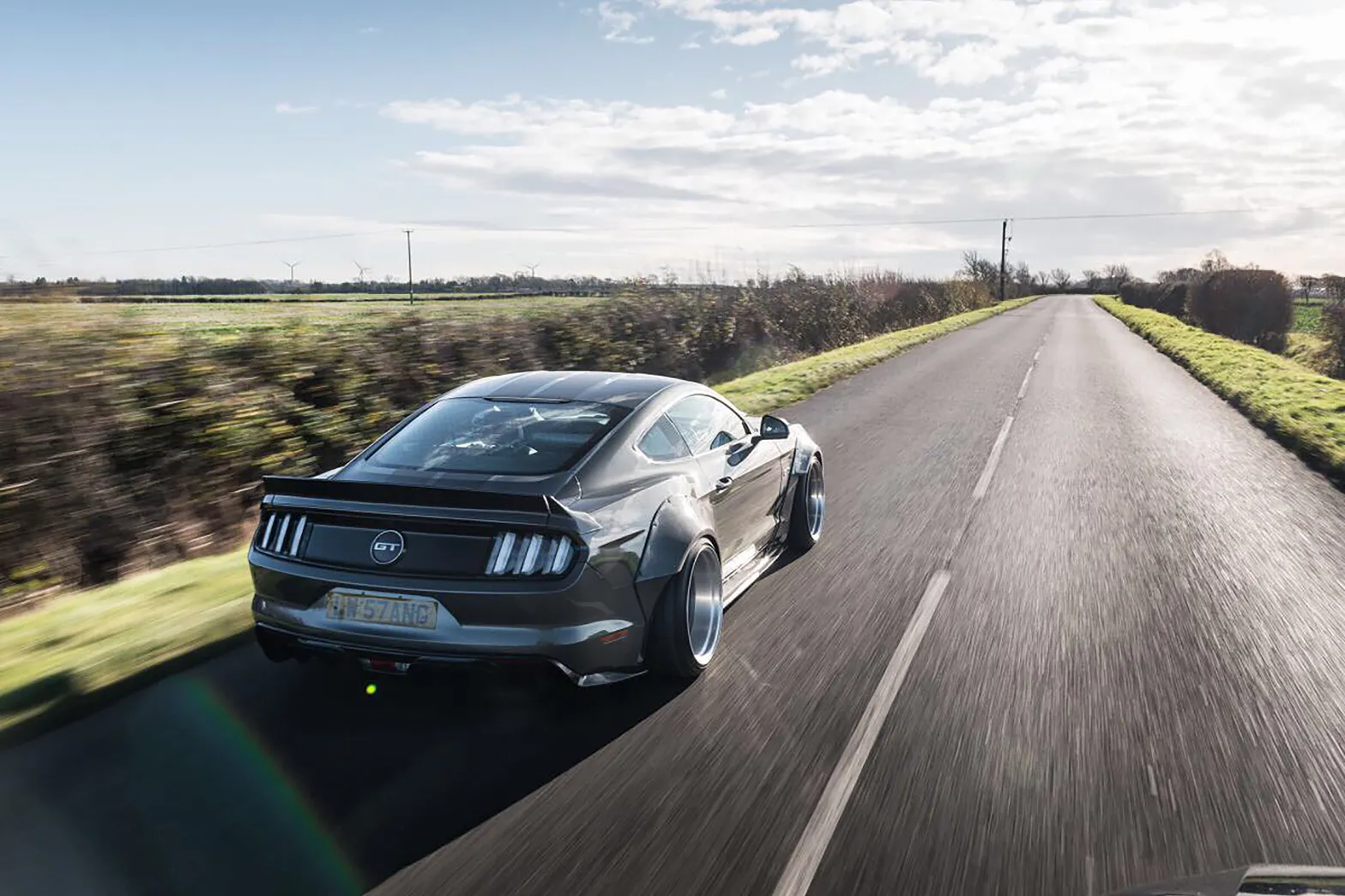 Check our price and buy Liberty Walk Body kit for Ford Mustang!