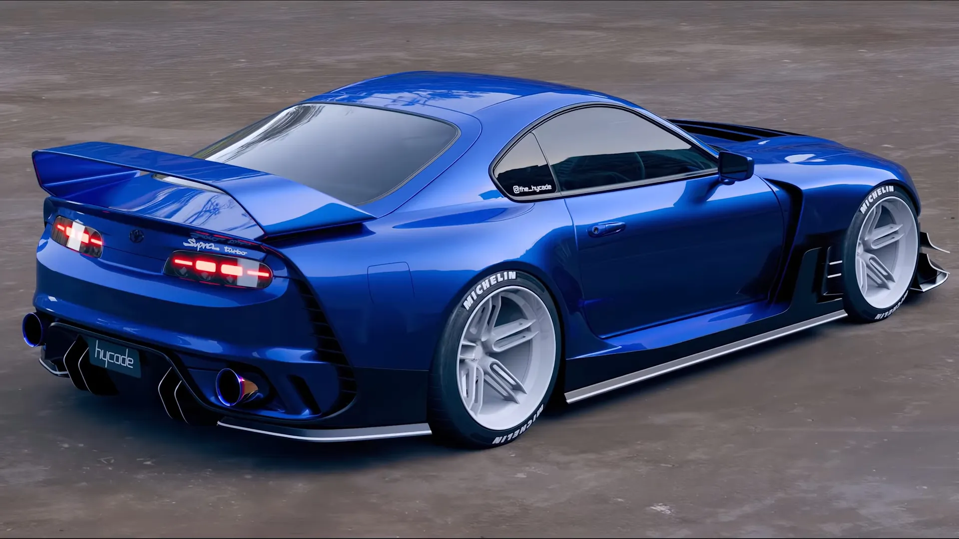 Toyota Supra MK4 Custom Body Kit by Hycade