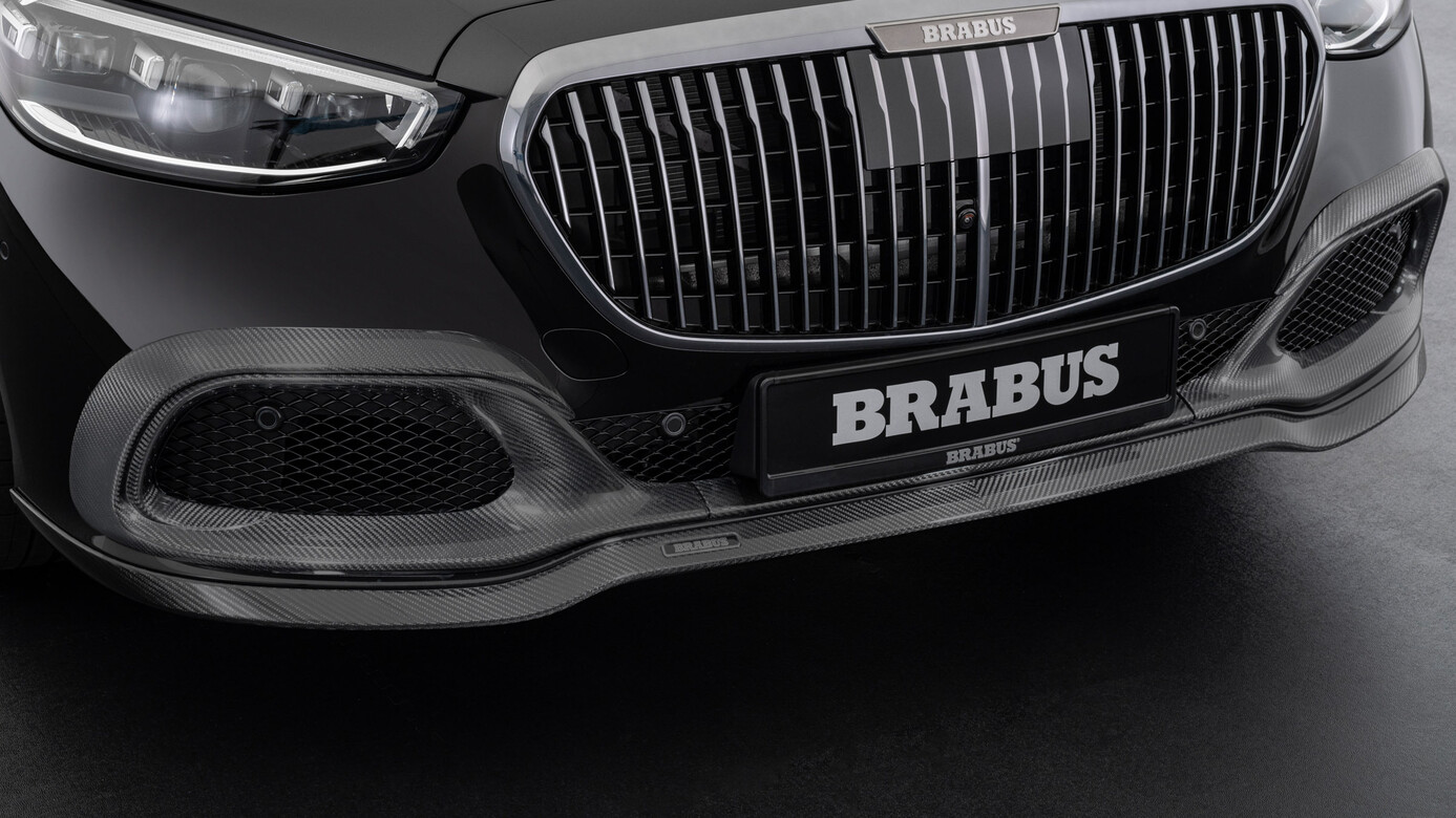 Front spoiler BS style Carbon for Mercedes Maybach S-class Z223 S 580/S 680