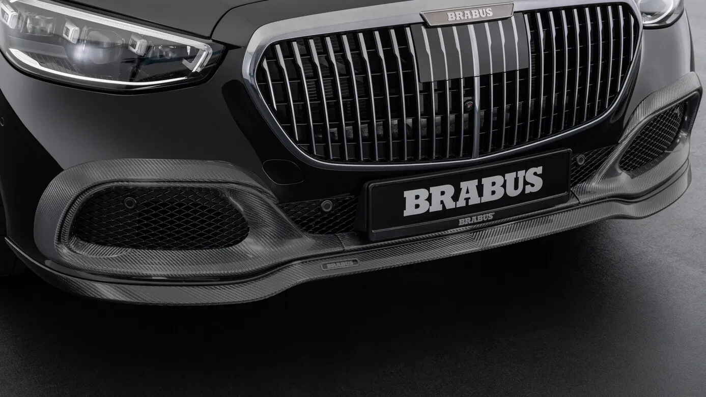 Front spoiler BS style Carbon for Mercedes Maybach S-class Z223 S 580/S 680