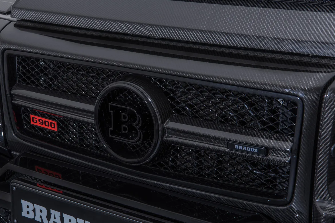 Carbon design radiator grille Brabus for Mercedes G-class AMG W463 AMG G 65