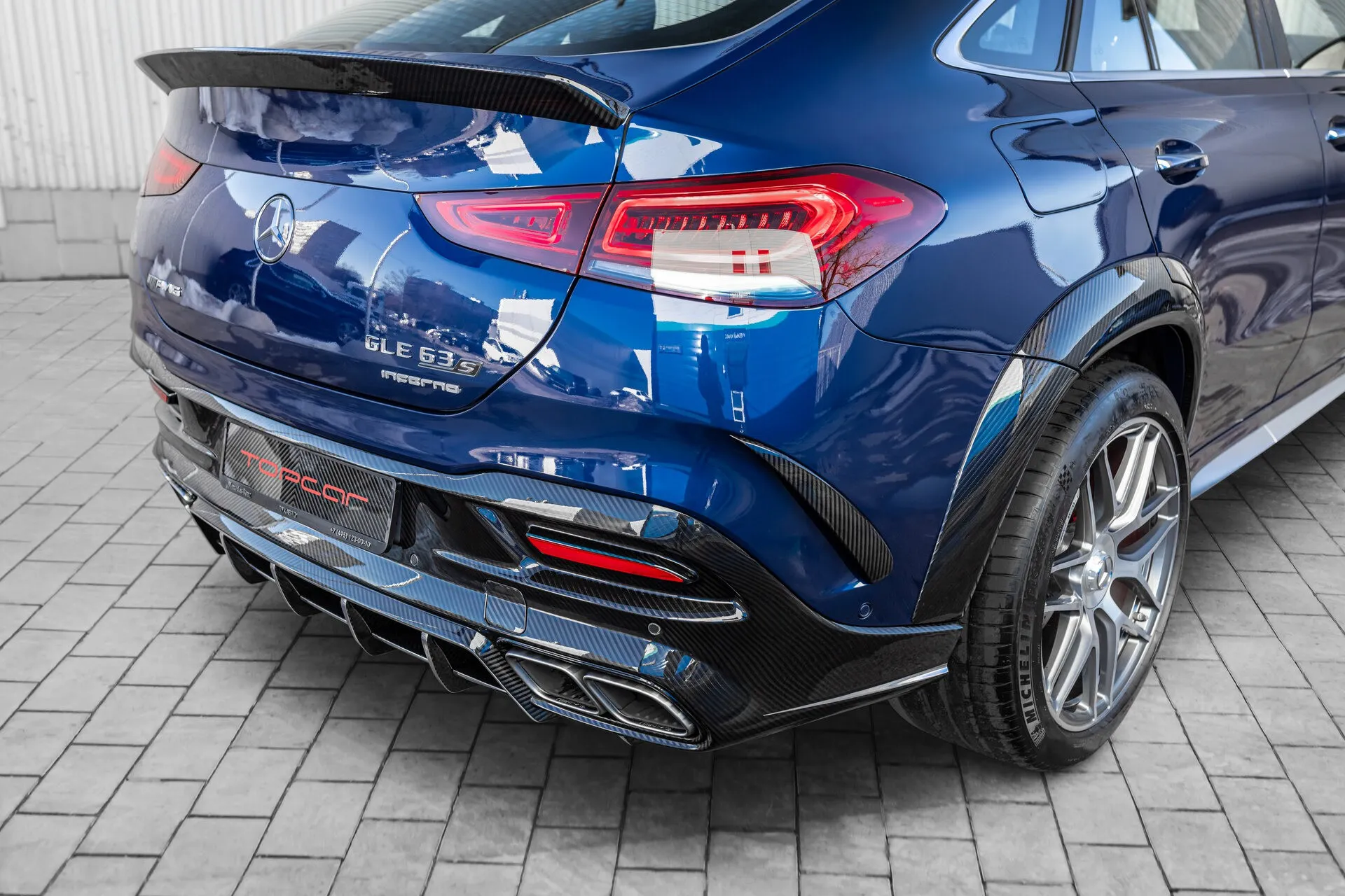 Check our price and buy Topcar Design body kit for Mercedes-Benz GLE coupe C167 Inferno 2022!