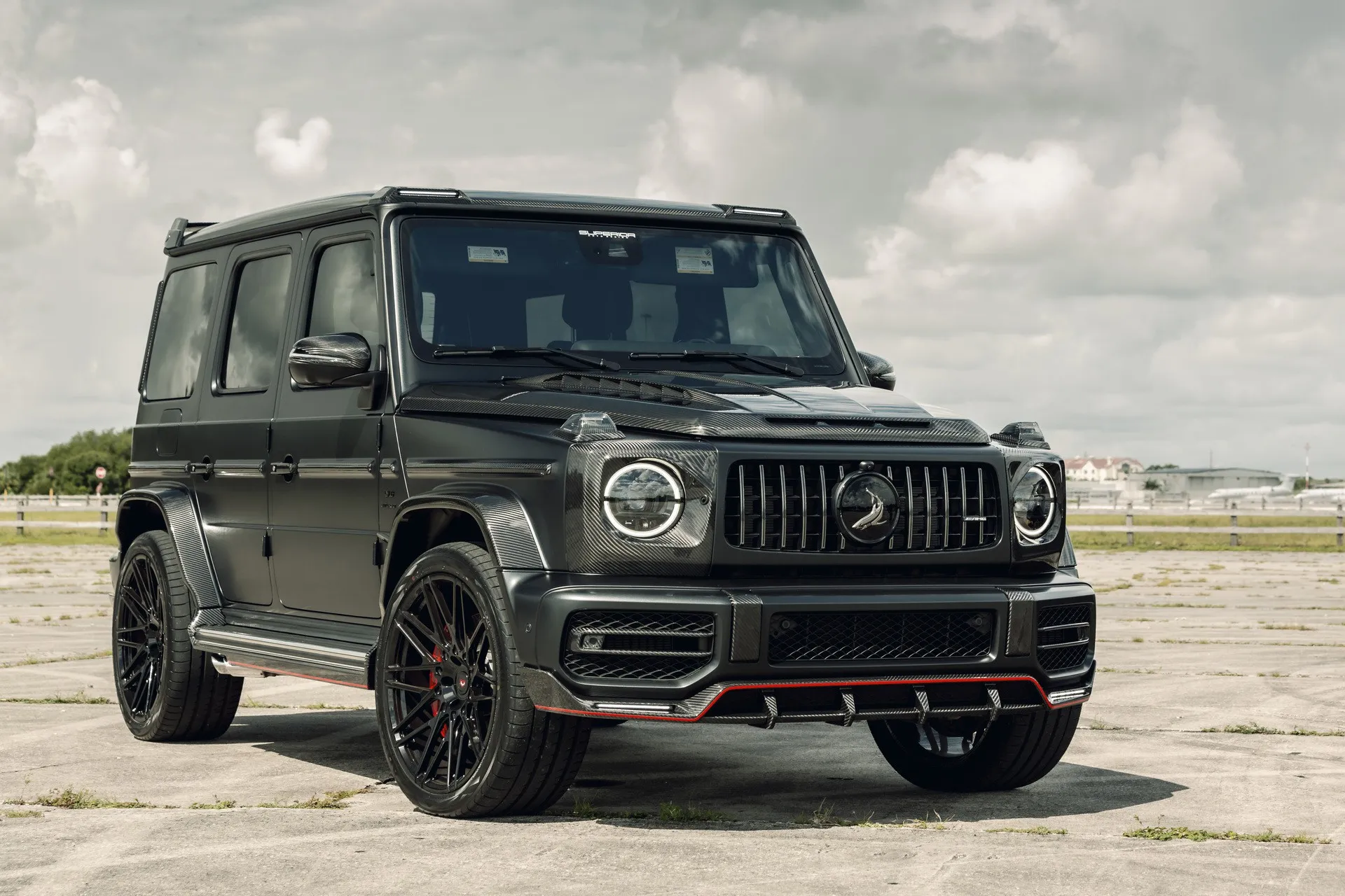 Check our price and buy Topcar Design body kit for Mercedes-Benz  G-class W463A Inferno Light