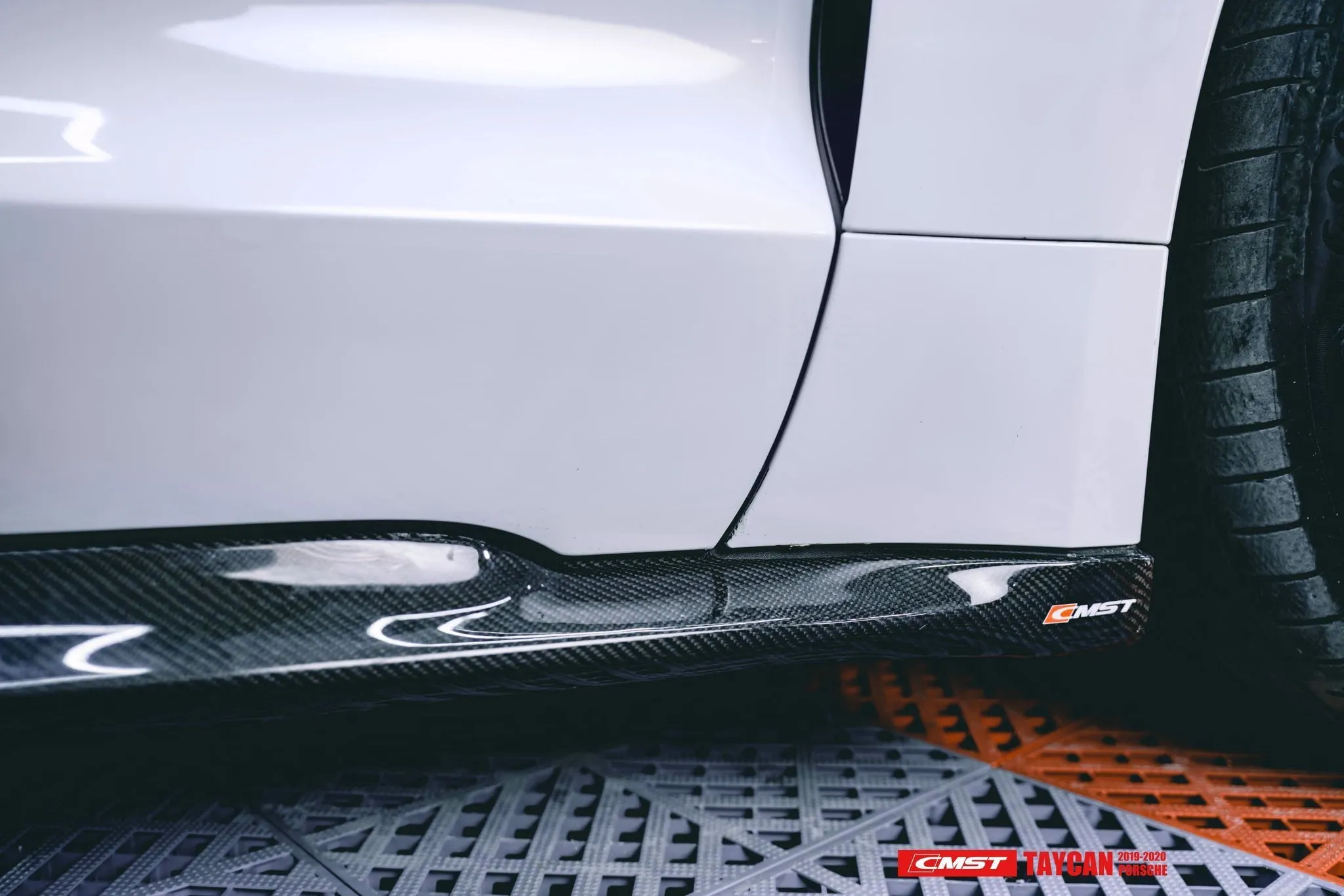 Check our price and buy CMST Carbon Fiber Body Kit set Style for Porsche Taycan Turbo & Turbo S