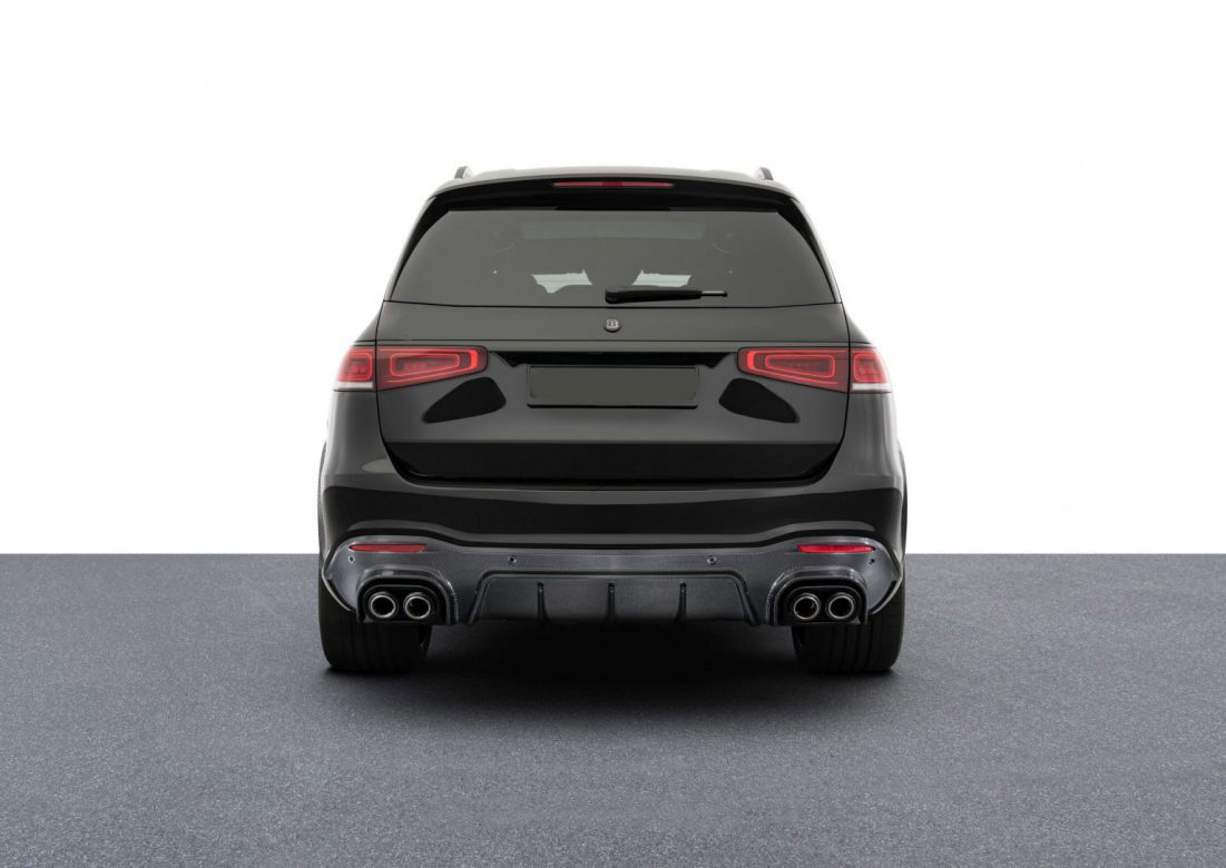 Rear diffuser BS Style Carbon for Mercedes-Benz GLS 800 AMG X167 AMG GLS 63