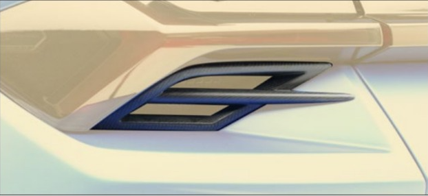 Air vent tail light Mansory Carbon for Lamborghini Urus Venatus EVO 