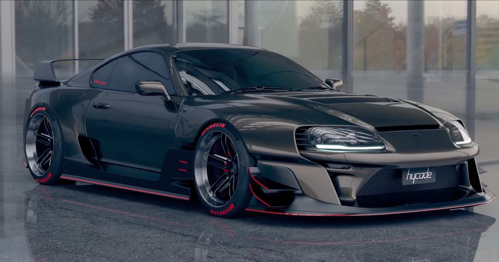 Toyota Supra MK4 Stage 1 Custom Wide Body Kit by Hycade Ver.1 Buy with ...