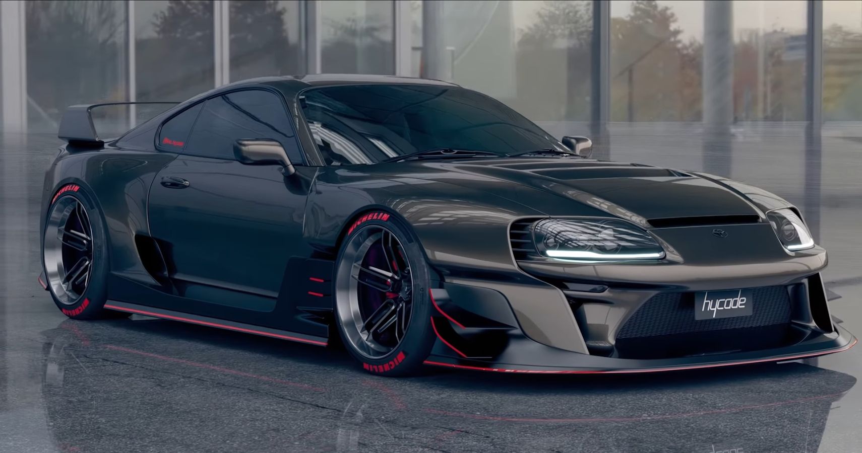 Toyota Supra MK4 Stage 1 Custom Wide Body Kit by Hycade Ver.1 Buy with