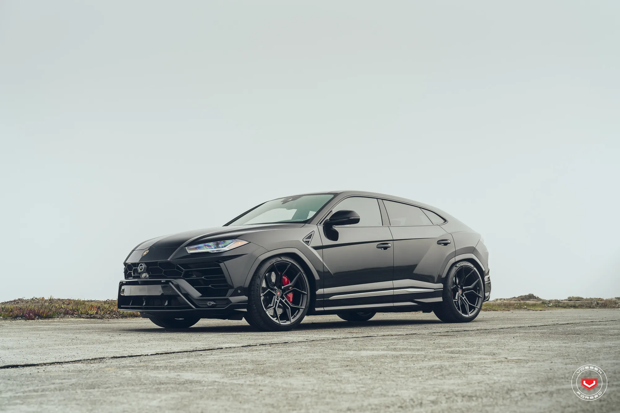 Vossen EVO 3 forged wheel — concave face detail