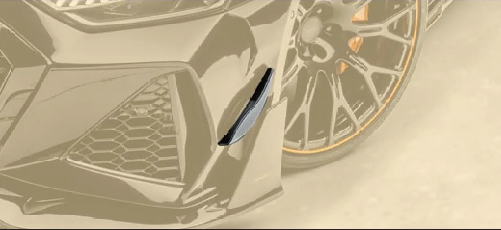 check price and buy Mansory RS6 carbon front flaps