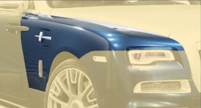 Front fenders Mansory Carbon for Rolls-Royce Dawn