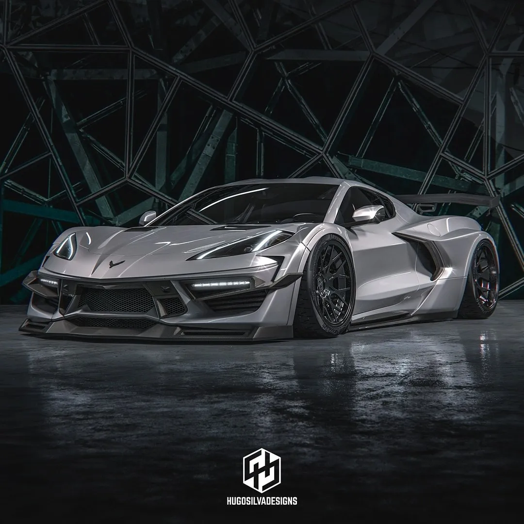 Chevrolet Corvette C8 Custom Body Kit by Hugo Silva