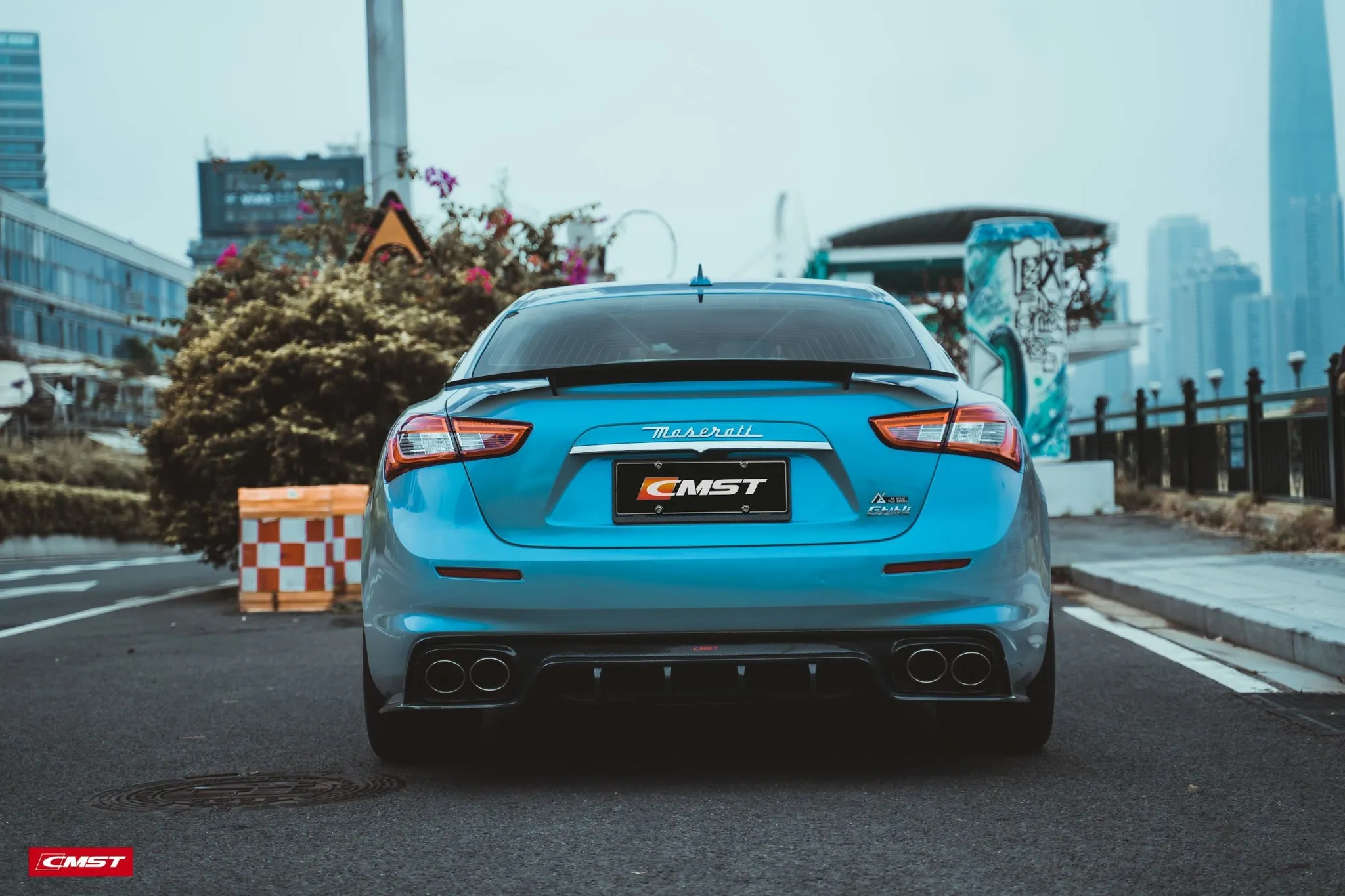 Check our price and buy CMST Carbon Fiber Body Kit set for Maserati Ghibli!