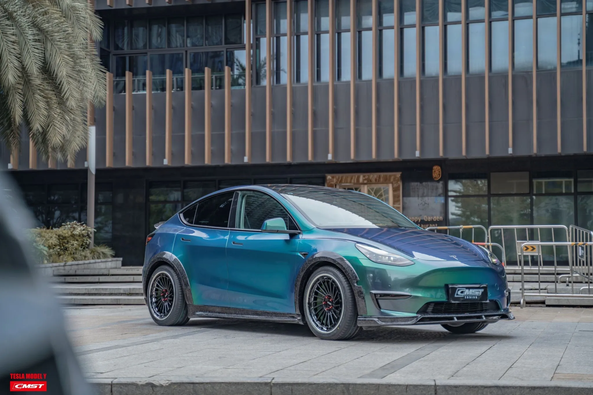 Check our price and buy CMST Carbon Fiber Body Kit set for Tesla Model Y!