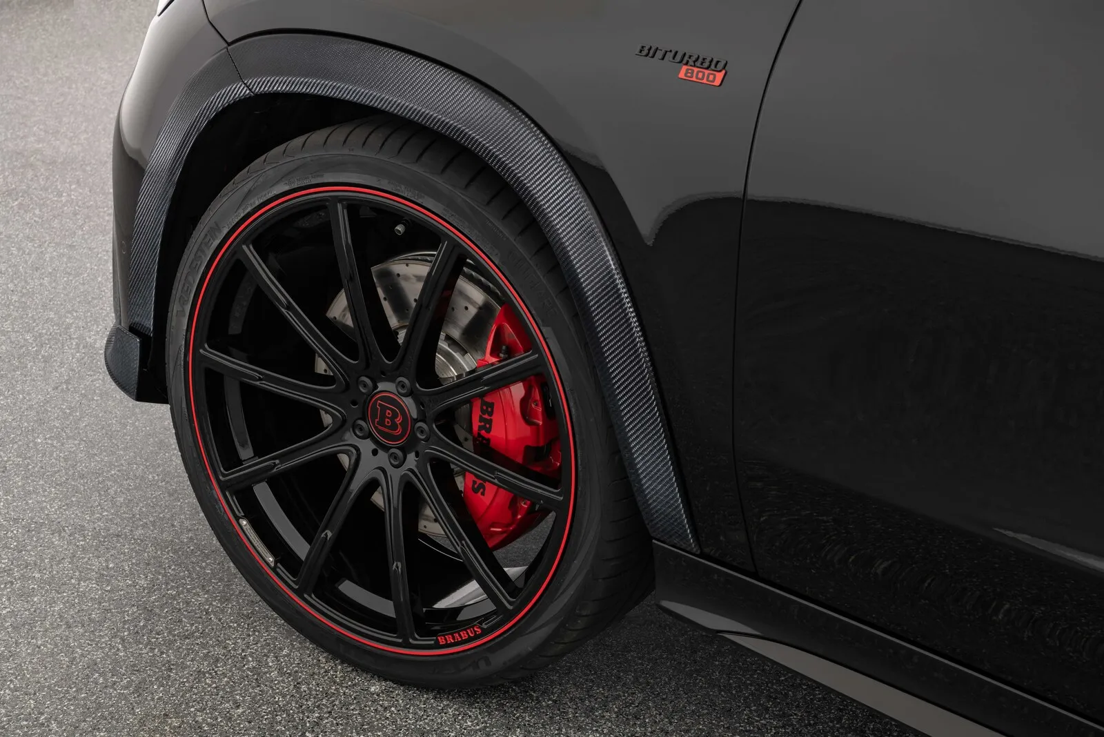 Check price and buy Brabus Carbon Fiber Body kit set for Mercedes GLE AMG V167 AMG GLE 63