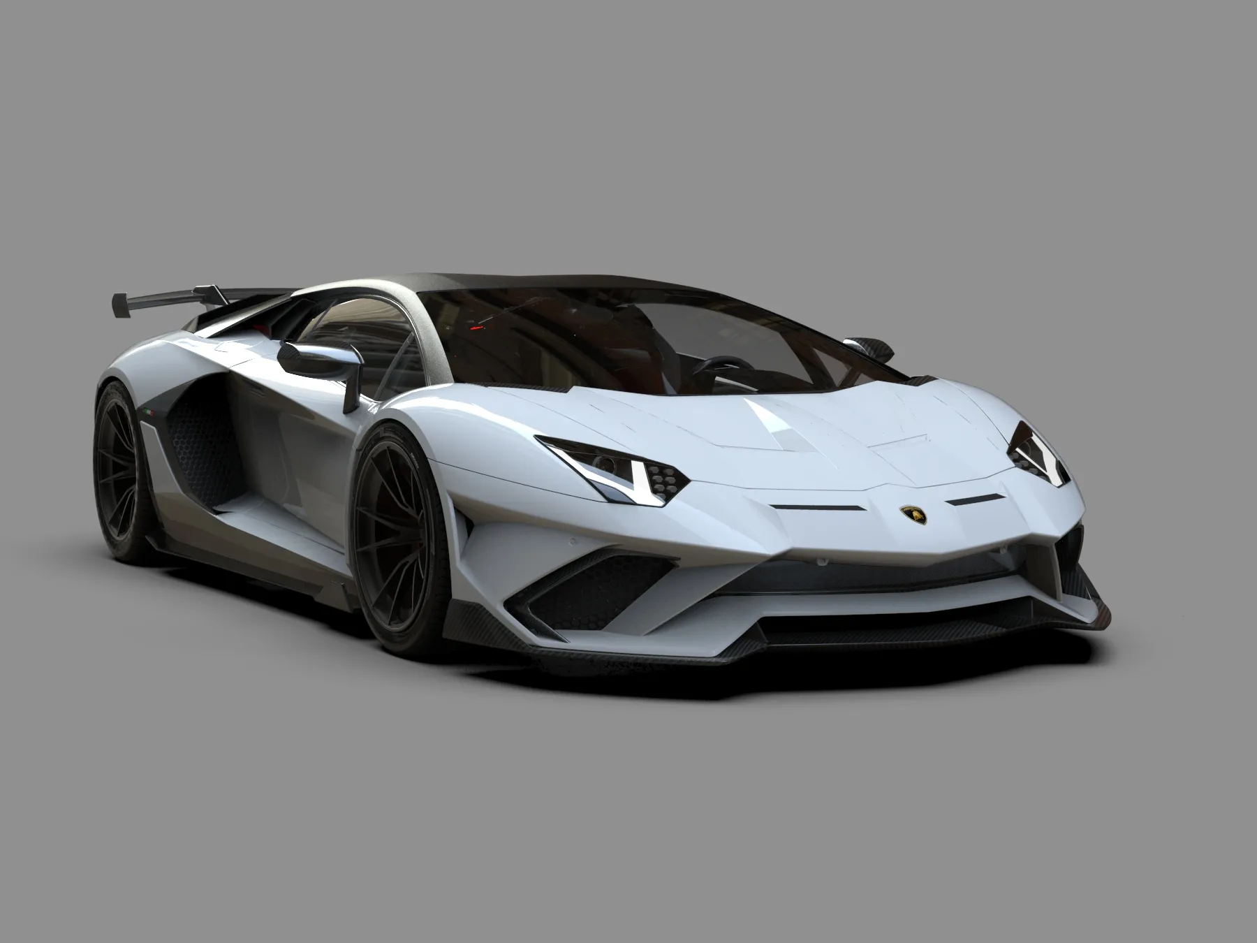 Check price and buy Duke Dynamics Body kit set for Lamborghini Aventador Widebody kit