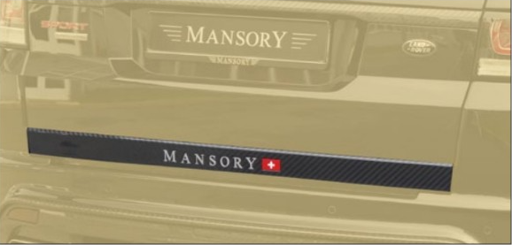 Rear hatch panel Mansory Carbon for Land Rover Range Rover Sport II