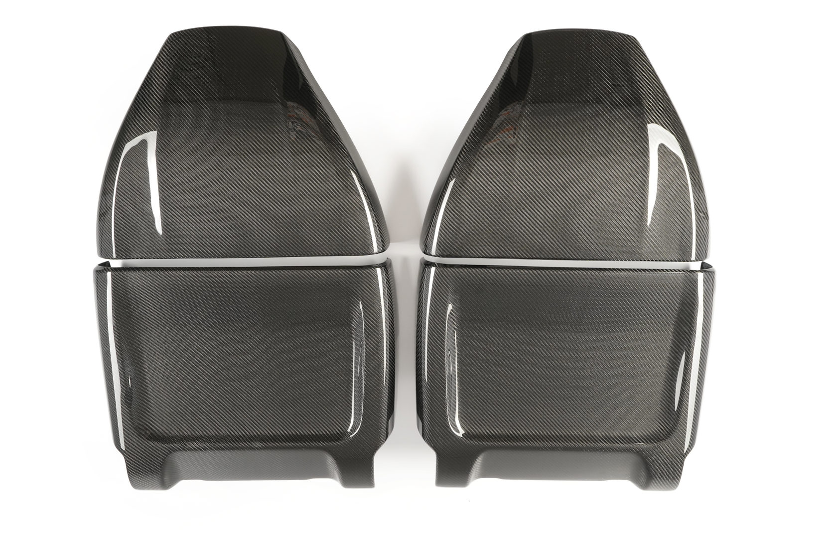 Seat back pads Sport Tech Carbon for BMW M5 F90