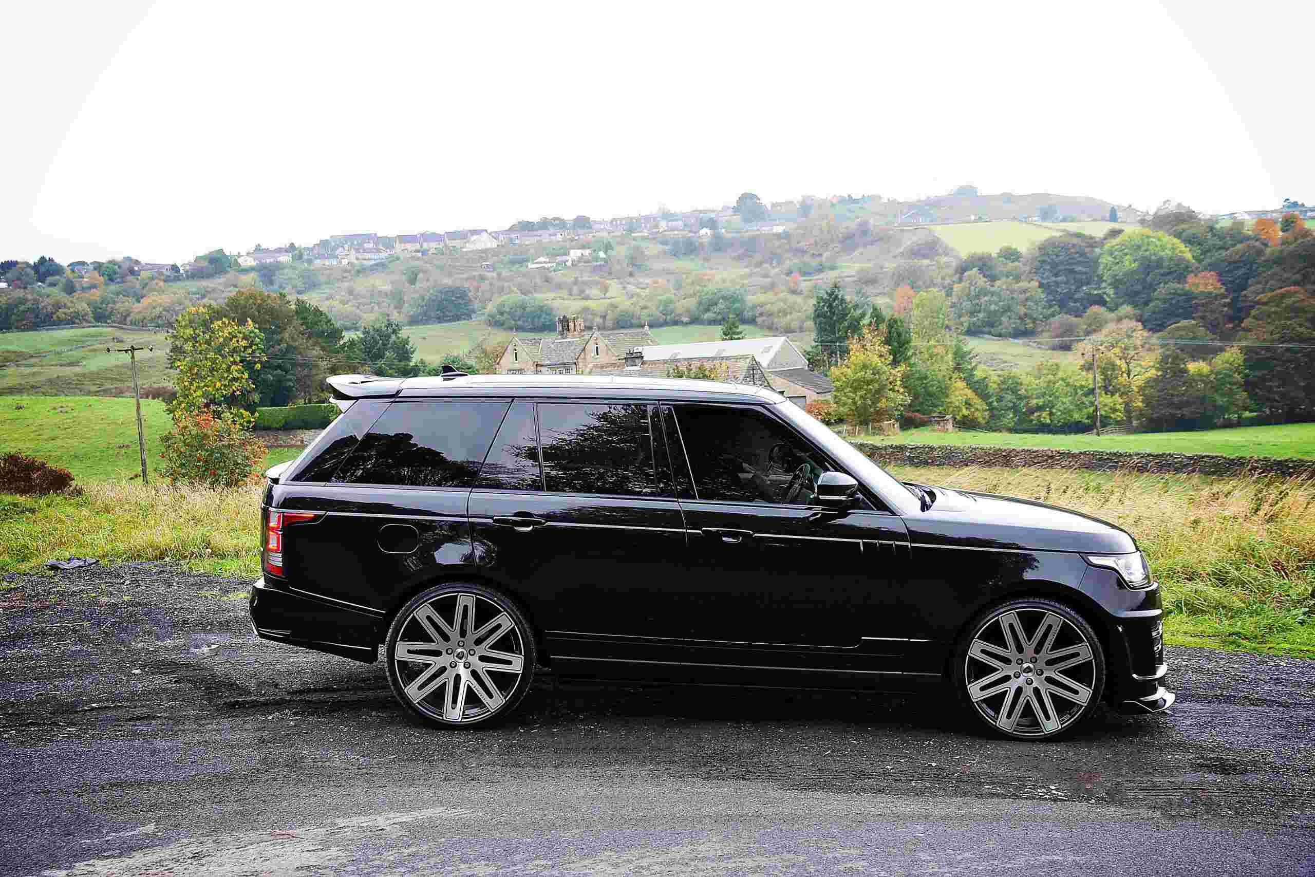 Barugzai L405 Vogue Luxe Deployable Side Steps for Land Rover Range Rover