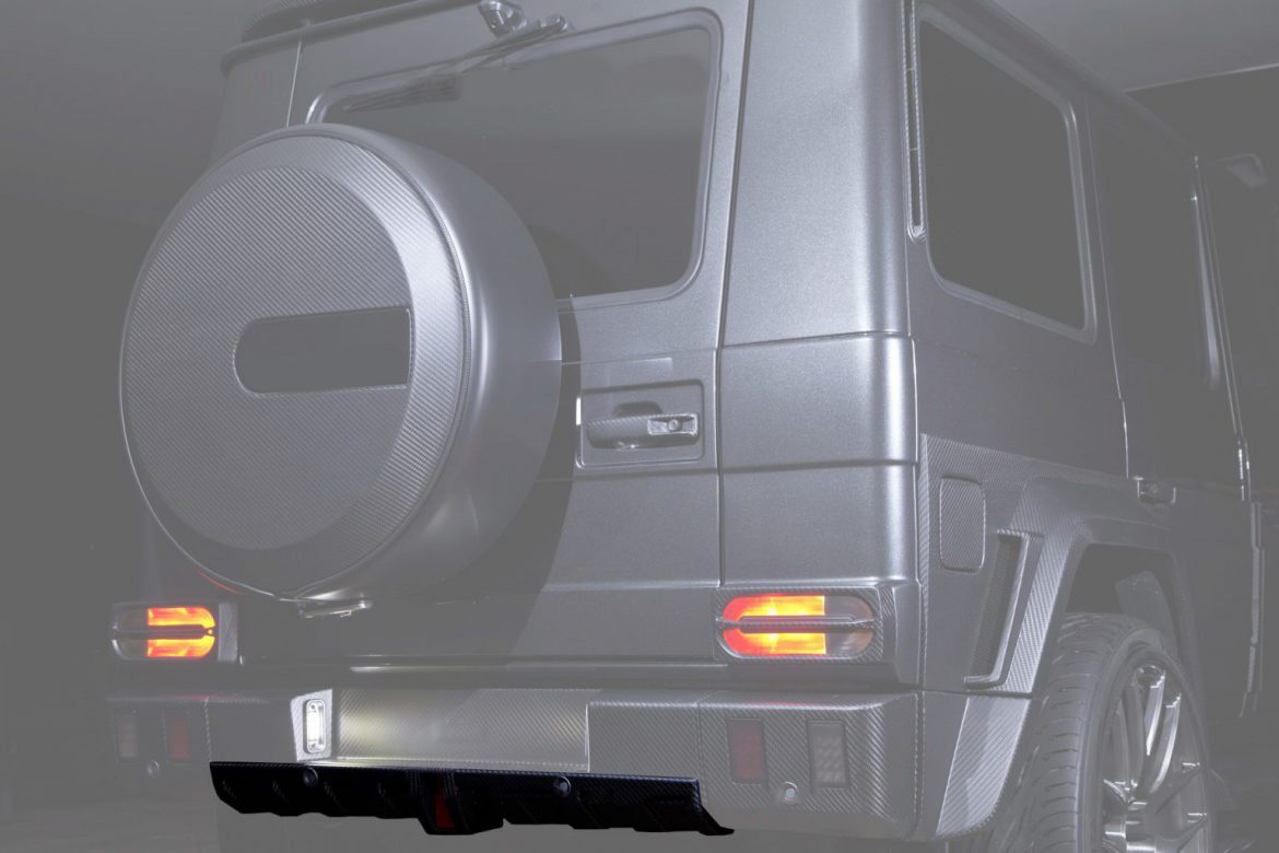 Diffusor BS Style Carbon for Mercedes G-class AMG W463 AMG G 65